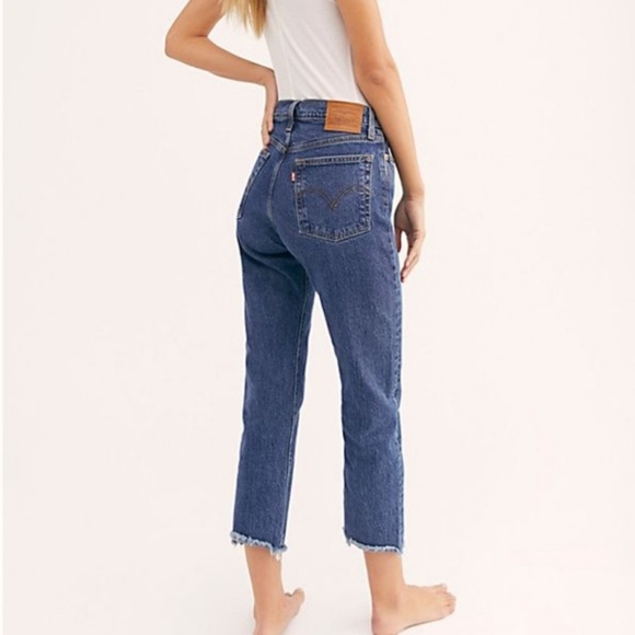 Levi's Denim - NWT Levi's Wedgie Straight Jeans Dark Wash